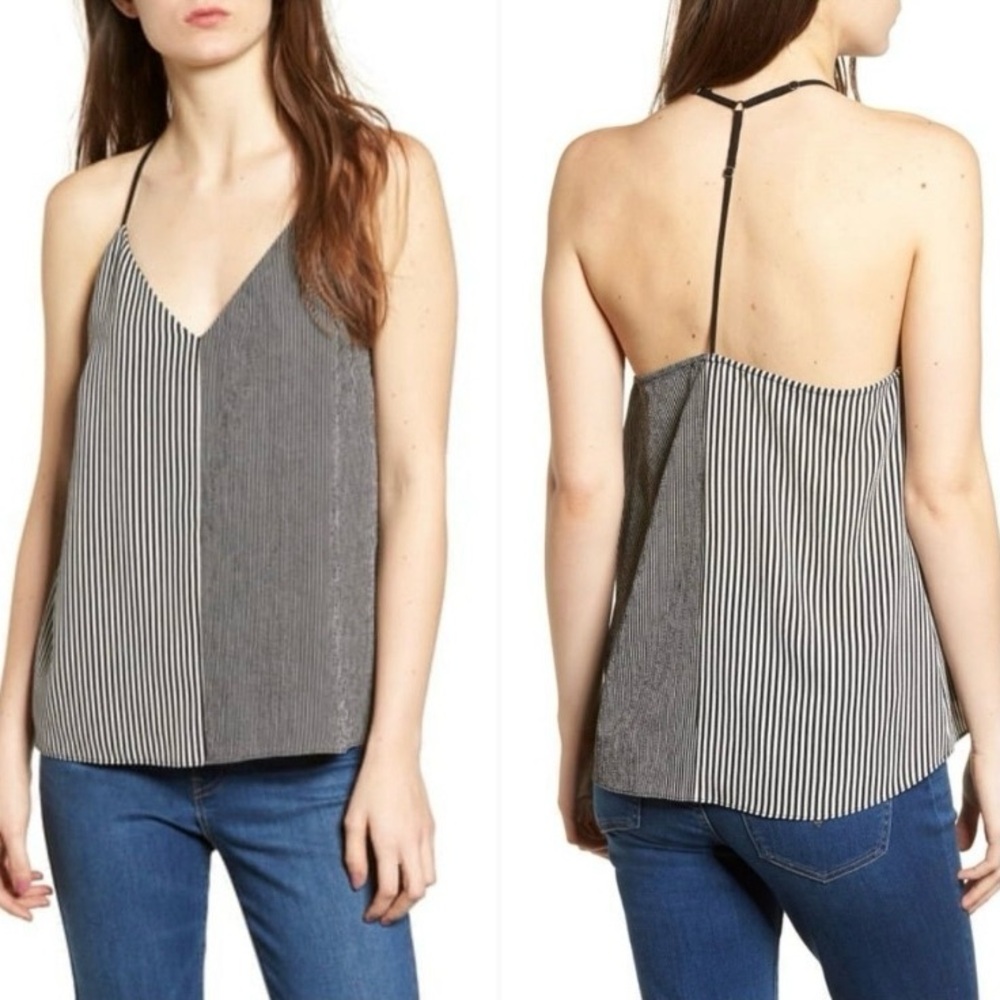 Socialite | Reversed T-Back Crop Tank